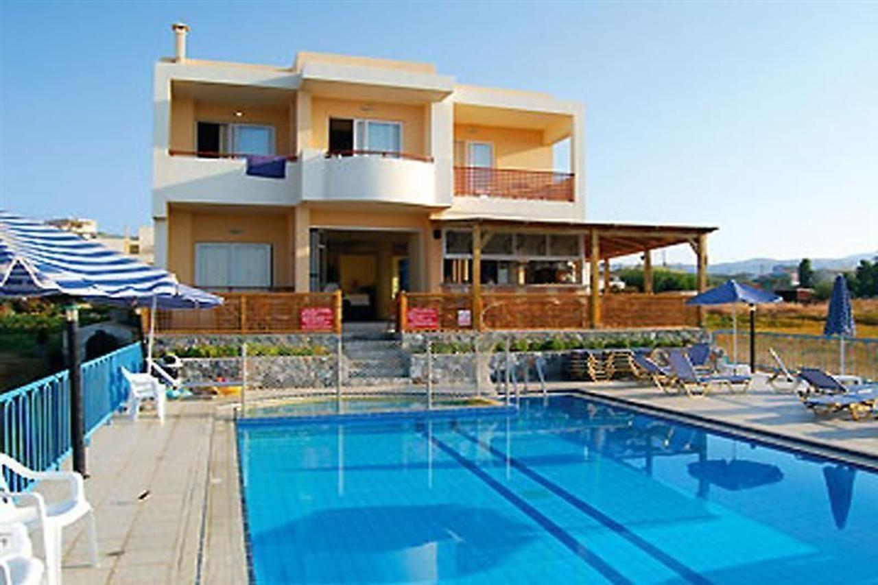 Danaos Beach Apartments Sfáka Exteriör bild