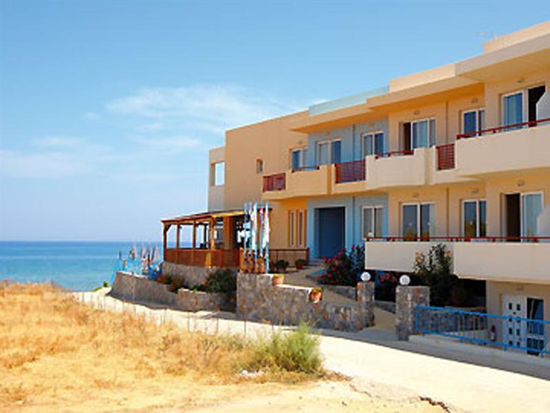 Danaos Beach Apartments Sfáka Exteriör bild